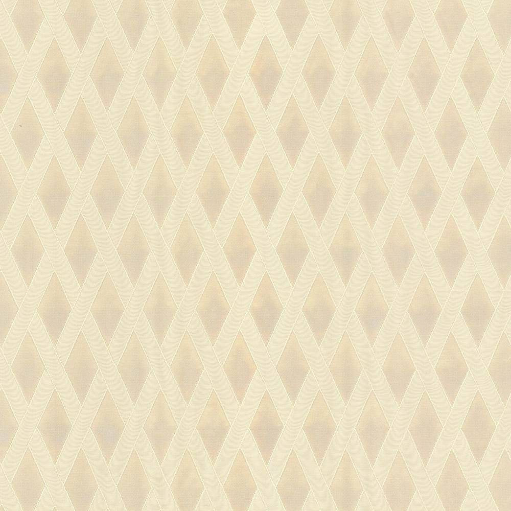 Classic Trellis Vanilla by Kasmir Fabric 5083 100% Polyester CHINA 60,000 Wyzenbeek Double Rubs H: 1 7/8 inches, V:3 2/8 inches 55 - Fabric Carolina - Kasmir