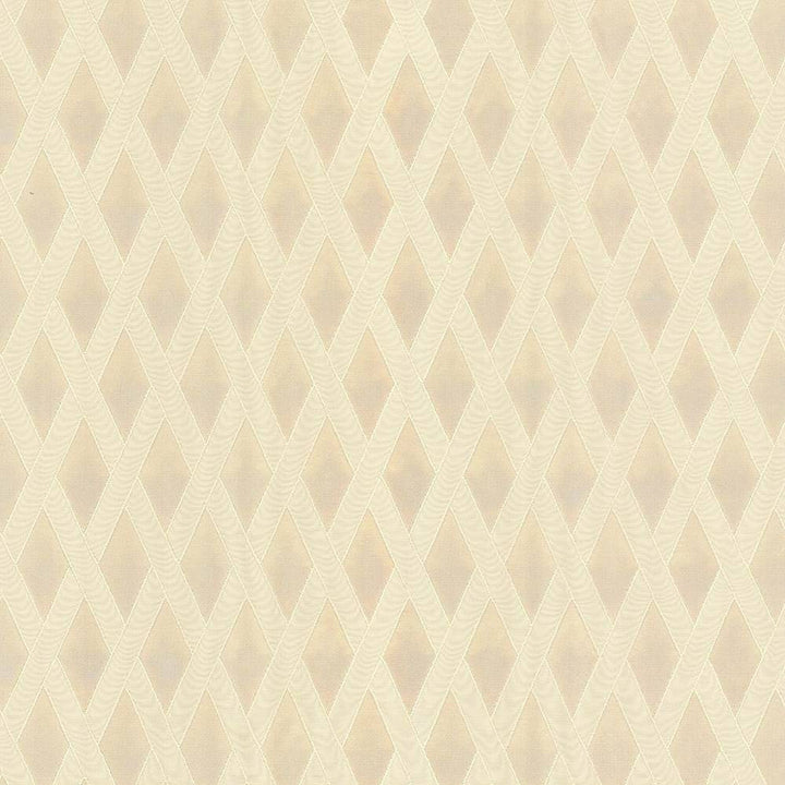 Classic Trellis Vanilla by Kasmir Fabric 5083 100% Polyester CHINA 60,000 Wyzenbeek Double Rubs H: 1 7/8 inches, V:3 2/8 inches 55 - Fabric Carolina - Kasmir
