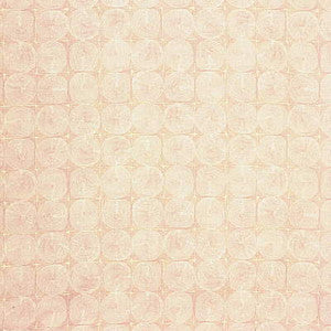 CLAY CIRCLES.LILAC Clay Circles Lilac by Fired Earth Fabric