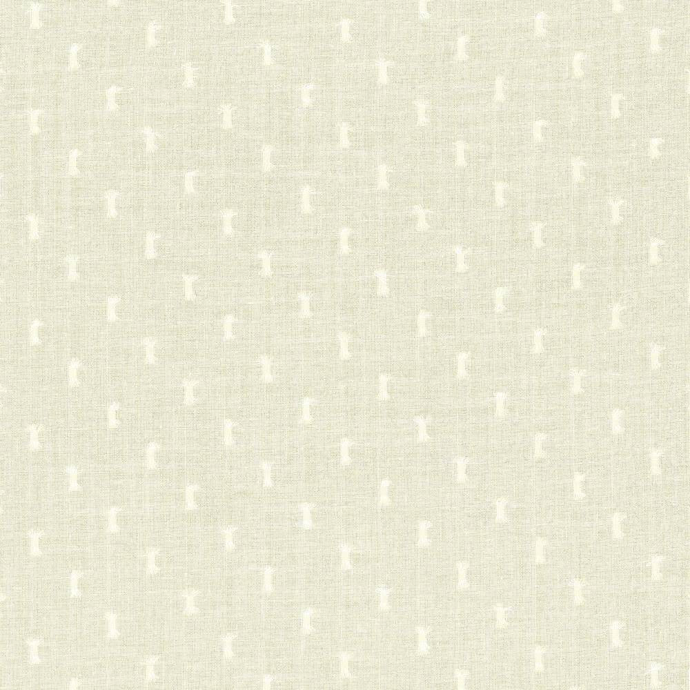 Clipper Creme Fraiche by Kasmir Fabric 5077 67% Polyester 33% Cotton FRANCE Not Tested H: 2 6/8 inches, V:1 5/8 inches 59 - Fabric Carolina - Kasmir