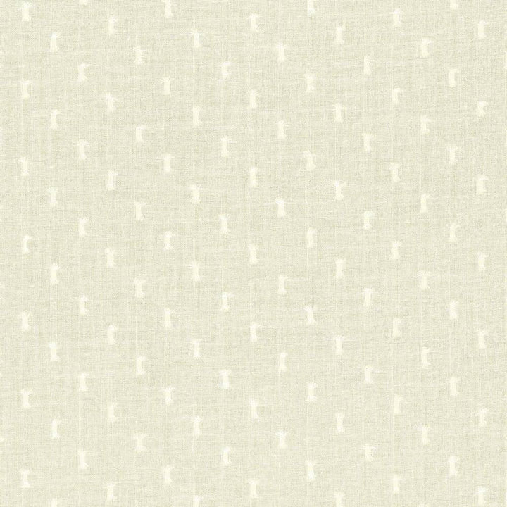 Clipper Creme Fraiche by Kasmir Fabric 5077 67% Polyester 33% Cotton FRANCE Not Tested H: 2 6/8 inches, V:1 5/8 inches 59 - Fabric Carolina - Kasmir