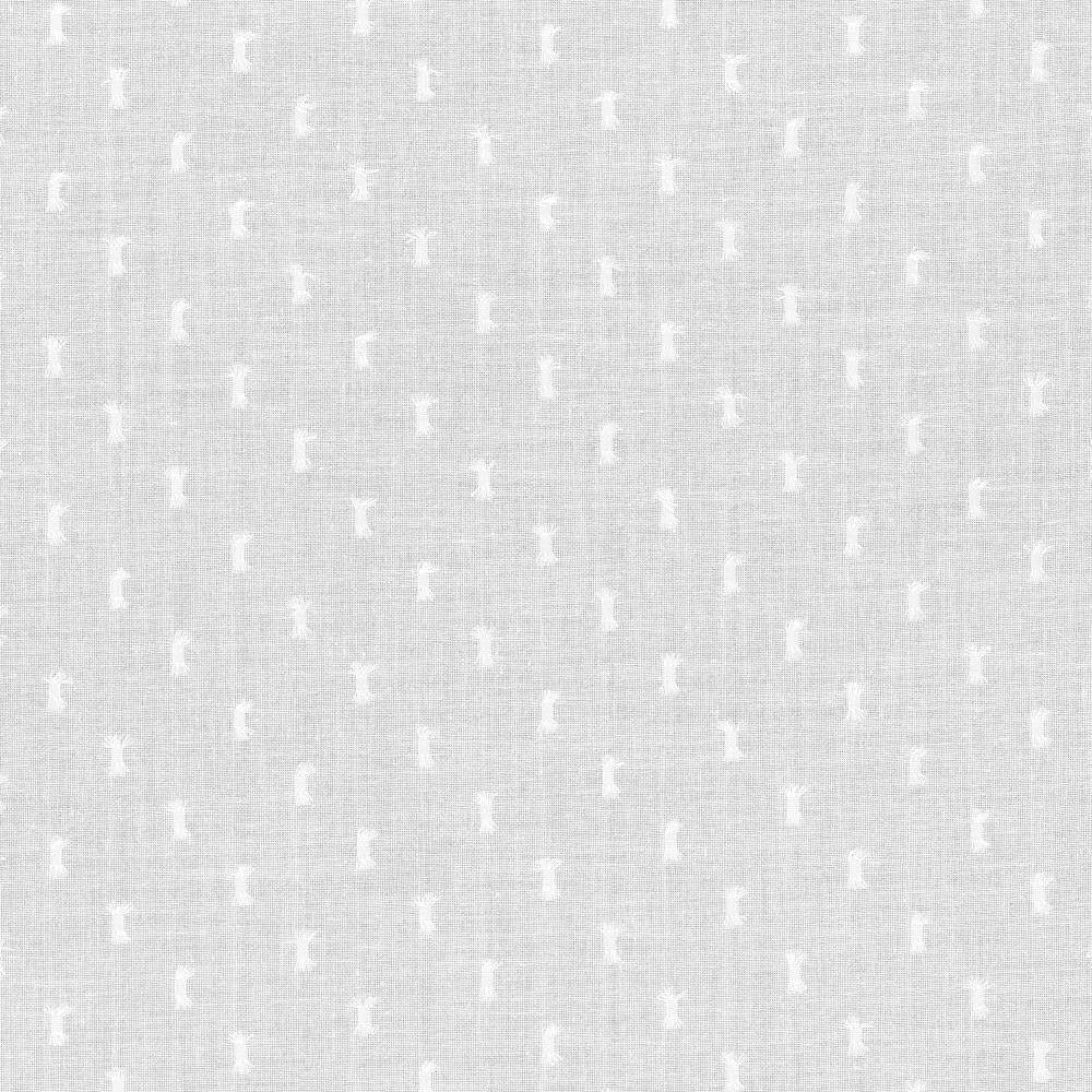 Clipper Snow by Kasmir Fabric 5077 67% Polyester 33% Cotton FRANCE Not Tested H: 2 6/8 inches, V:1 5/8 inches 59 - Fabric Carolina - Kasmir