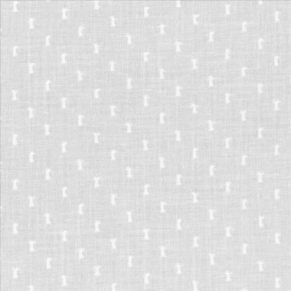 Clipper Snow by Kasmir Fabric 5077 67% Polyester
33% Cotton
 FRANCE Not Tested Horizontal: 2 6/8 inches and Vertical: 1 5/8 inches 59 - Fabric Carolina -