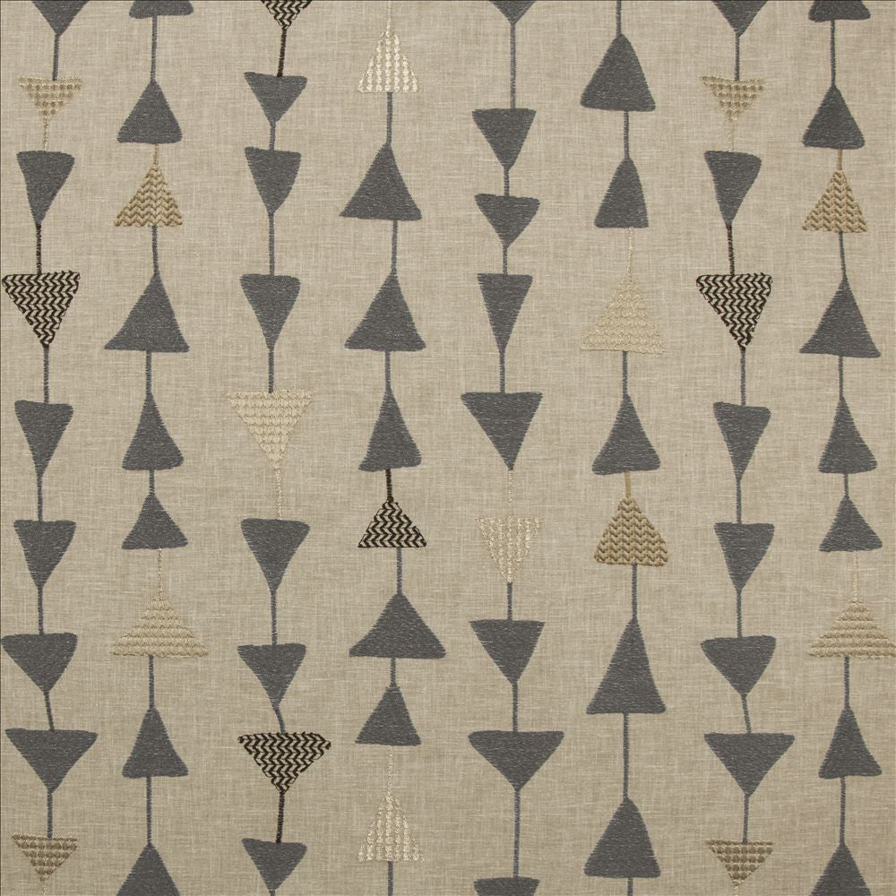 Clique Pebble by Kasmir Fabric 1470 40% Polyester
37% Cotton
23% Viscose
 INDIA </p><p>Repeat: Horizontal: 17 inches and Vertical: 18 2/8 inches 51 - Fabric Carolina -
