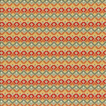 Clooney Blaze by Kasmir Fabric 5086 100% Cotton TURKMENISTAN 15,000 Wyzenbeek Double Rubs H: 2 4/8 inches, V: 4 4/8 inches 54 - 55 - Fabric Carolina - Kasmir