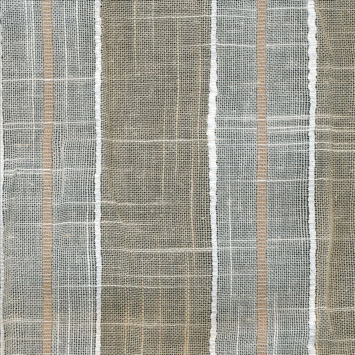 Coastal Stripe Natural by Kasmir Fabric 1373 70% Polyester
30% Cotton
 CHINA Not Tested Horizontal: 3 3/8 inches and Vertical: N/A 114 - Fabric Carolina -