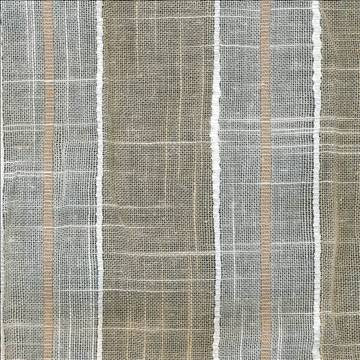 Coastal Stripe Natural by Kasmir Fabric 1373 70% Polyester 30% Cotton CHINA Not Tested H: 3 3/8 inches, V: N/A 114 - 118 - Fabric Carolina - Kasmir