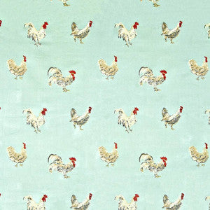 Cock A Doodle Reflection by Kasmir Fabric