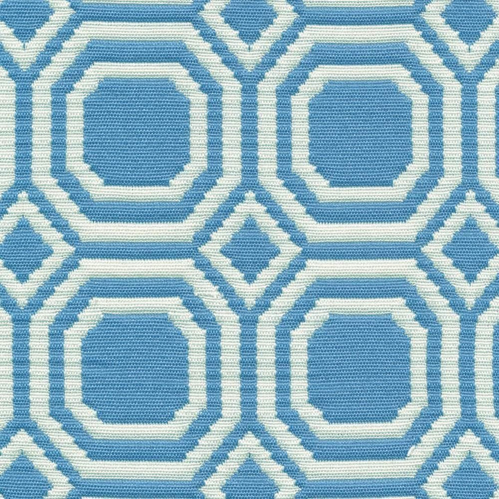 Coffer Cobalt by Kasmir Fabric 1401 36% Rayon
33% Polyester
31% Polypropylene
 CHINA </p><p>Repeat: Horizontal: 1 6/8 inches and Vertical: 1 7/8 inches 56 - Fabric Carolina -