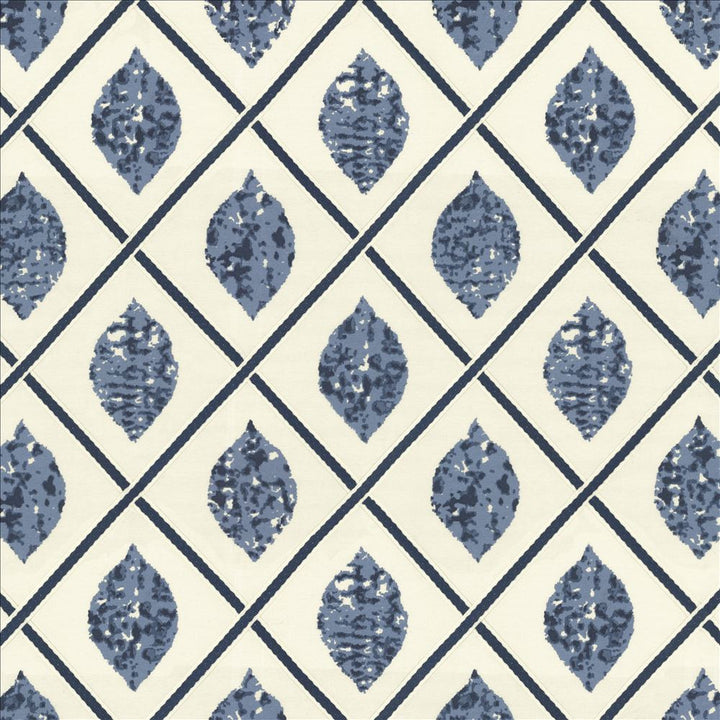 Collage Blue by Kasmir Fabric 1463 85% Cotton
15% Polyester
 INDIA 10,000 Wyzenbeek Double Rubs </p><p>Repeat: Horizontal: 10 4/8 inches and Vertical: 11 6/8 inches 52 - Fabric Carolina -