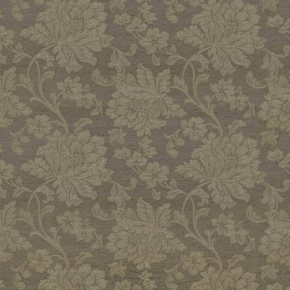 Como Damask Cappuccino by Kasmir Fabric 8004 70% Viscose 17% Polyester 13% Cotton ITALY 12,000 Martindale Cycles H: 27 5/8 inches, V:27 5/8 inches 54 - 55 - Fabric Carolina - Kasmir