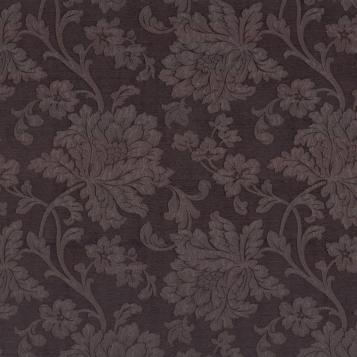 Como Damask Plum by Kasmir Fabric 8004 70% Viscose 17% Polyester 13% Cotton ITALY 12,000 Martindale Cycles H: 27 5/8 inches, V:27 5/8 inches 54 - 55 - Fabric Carolina - Kasmir