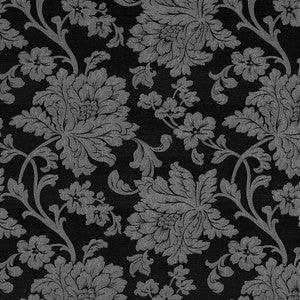Como Damask Quicksilver by Kasmir Fabric