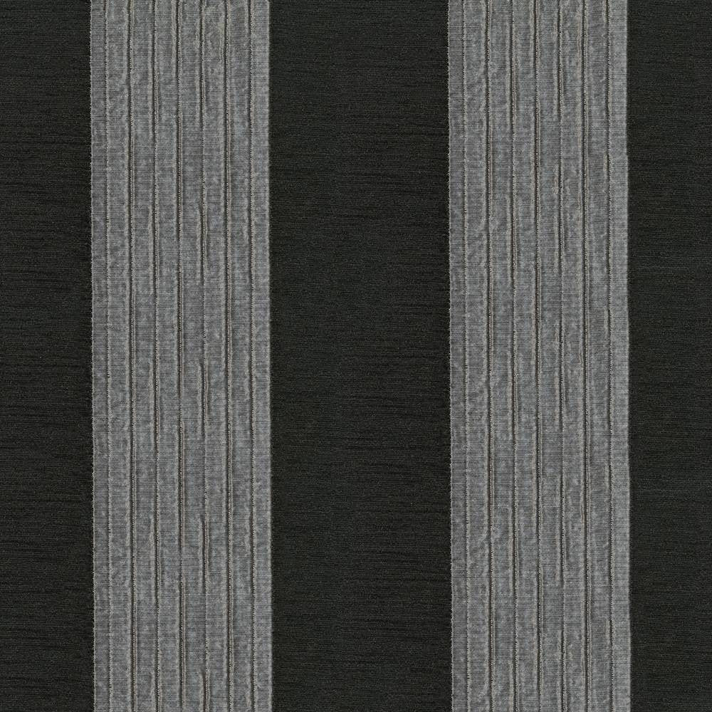Como Stripe Quicksilver by Kasmir Fabric 8004 70% Viscose 17% Polyester 13% Cotton ITALY 12,000 Martindale Cycles H: 9 1/8 inches, V:N/A 54 - 55 - Fabric Carolina - Kasmir