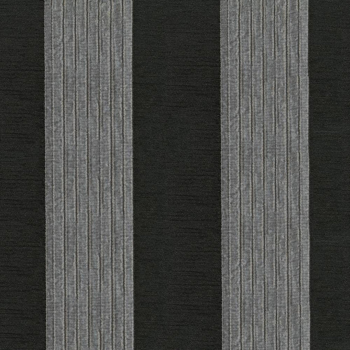 Como Stripe Quicksilver by Kasmir Fabric 8004 70% Viscose 17% Polyester 13% Cotton ITALY 12,000 Martindale Cycles H: 9 1/8 inches, V:N/A 54 - 55 - Fabric Carolina - Kasmir