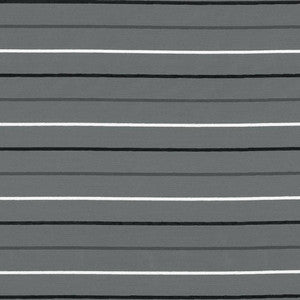 Concise Stripe Graphite by Kasmir Fabric