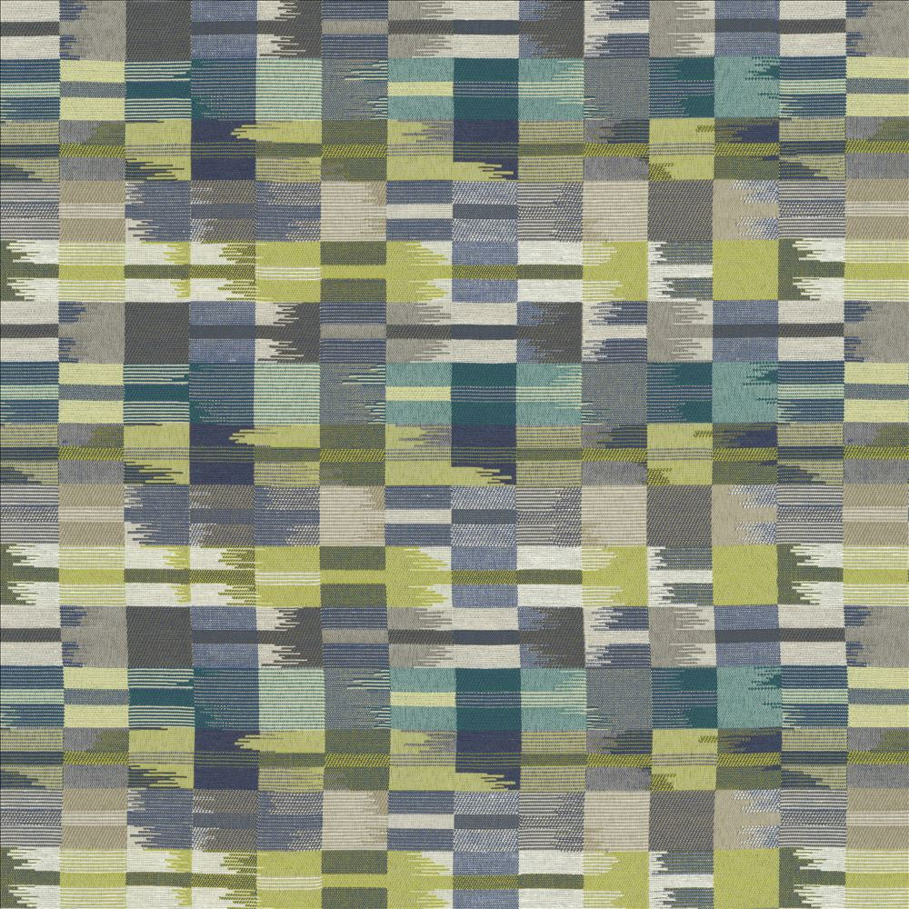 Confident Lagoon  by Kasmir Fabric See sample 43% Polyester
36% Rayon
 USA 50,000 Wyzenbeek Double Rubs </p><p>Repeat: Horizontal: 14 3/8 inches and Vertical: 5 3/8 inches 54  - Fabric Carolina -