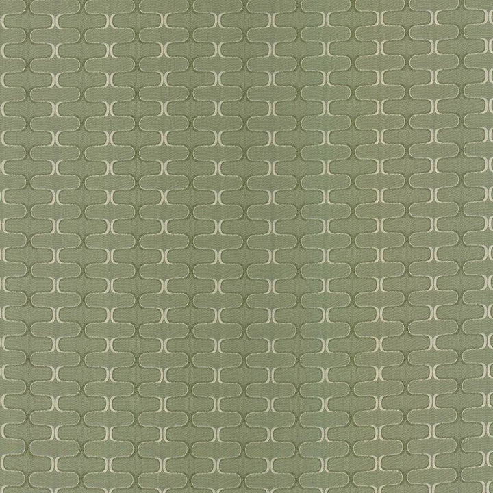 Conga Line Mint by Kasmir Fabric 5090 100% Polyester CHINA 30,000 Martindale Cycles H: 2 inches, V:1 inches 56 - Fabric Carolina - Kasmir