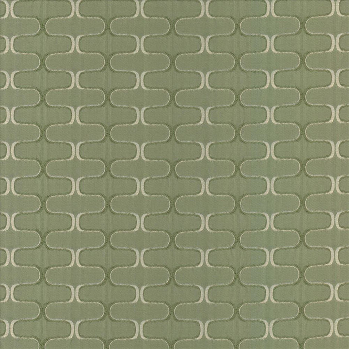 Conga Line Mint by Kasmir Fabric 5090 100% Polyester CHINA 30,000 Martindale Cycles Horizontal: 2 inches and Vertical: 1 inches 56 - Fabric Carolina -