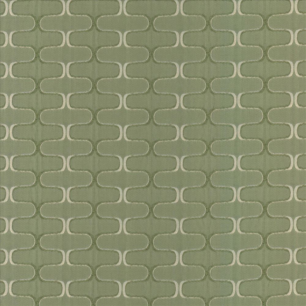 Conga Line Mint  by Kasmir Fabric See sample 100% Polyester
 CHINA 30,000 Martindale Cycles </p><p>Repeat: Horizontal: 2 inches and Vertical: 1 inches 56  - Fabric Carolina -