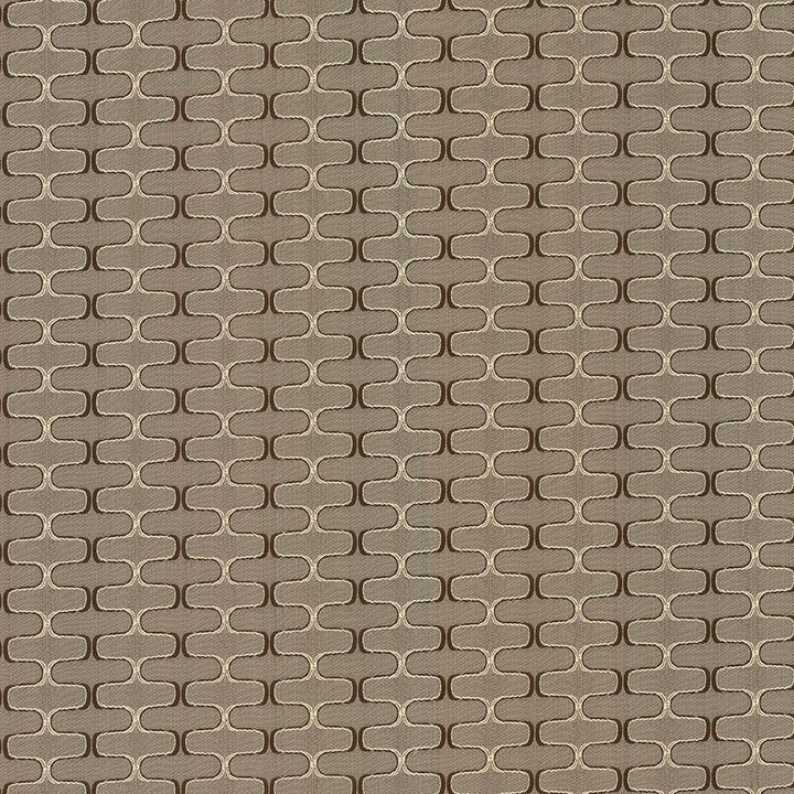 Conga Line Mocha by Kasmir Fabric 5084 100% Polyester CHINA 30,000 Martindale Cycles H: 2 inches, V:1 inches 56 - Fabric Carolina - Kasmir