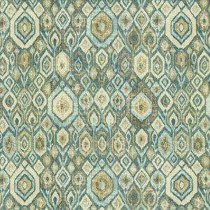 Contemplation Teal by Kasmir Fabric
