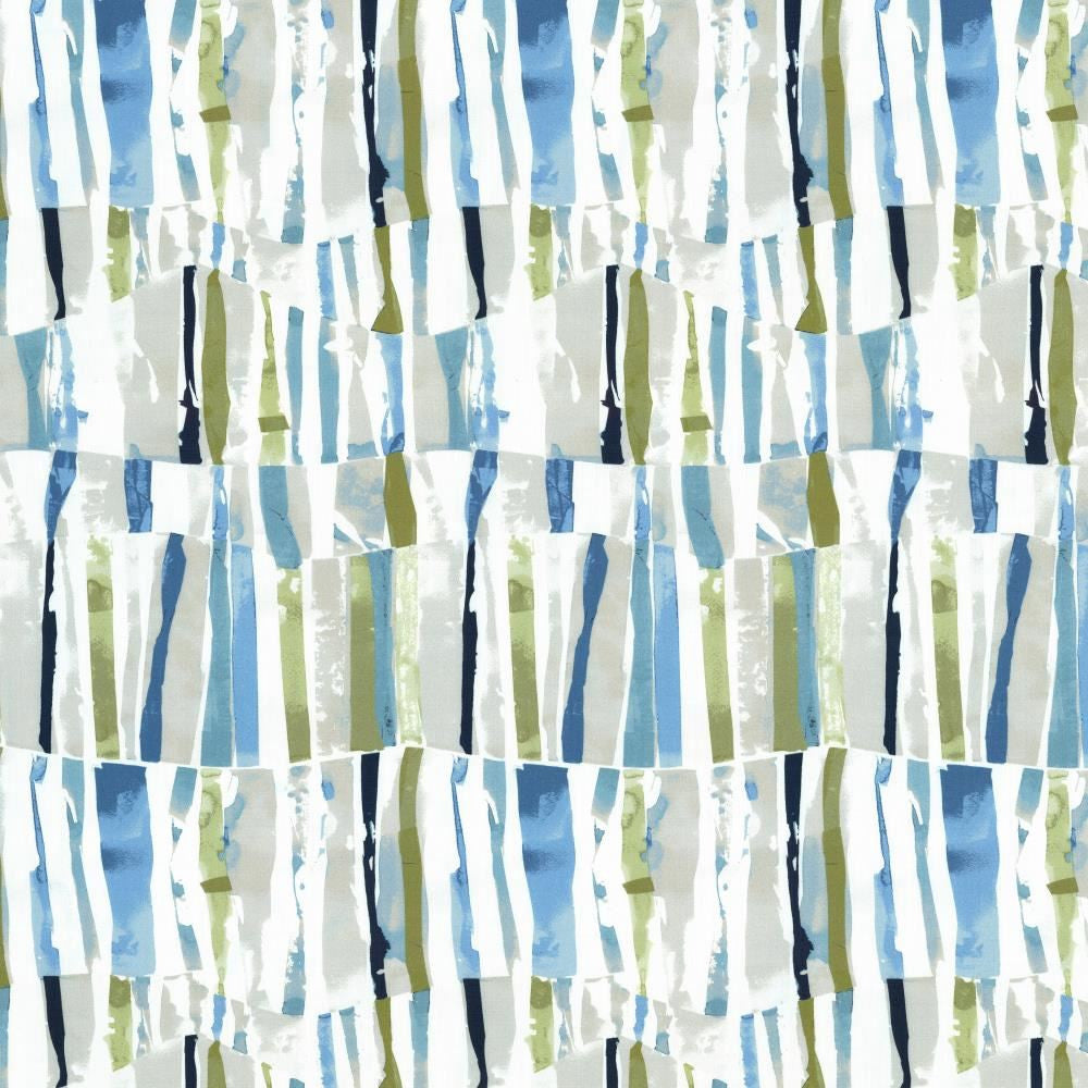 Contempo Stripe Aqua by Kasmir Fabric 5081 100% Cotton
 INDIA </p><p>Repeat: Horizontal: 13 4/8 inches and Vertical: 25 inches 54 - Fabric Carolina -