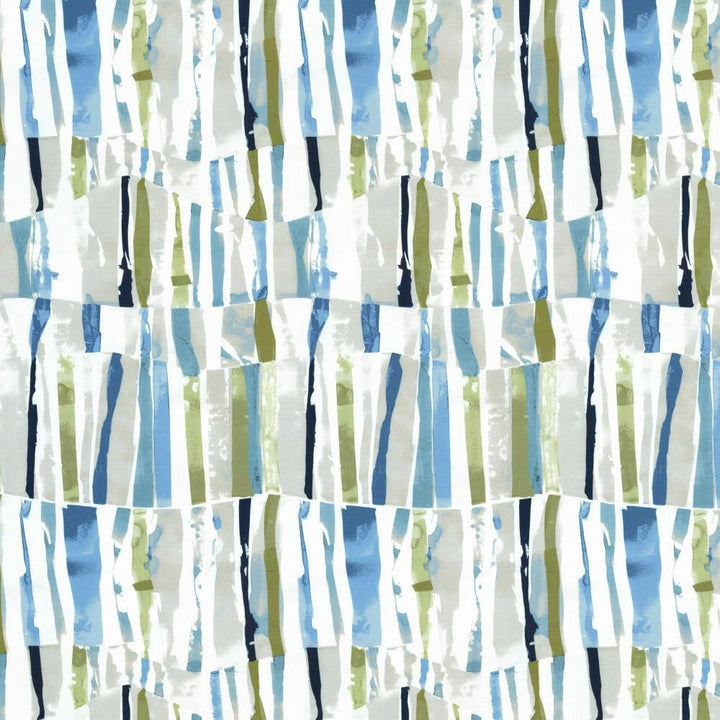 Contempo Stripe Aqua by Kasmir Fabric 5081 100% Cotton
 INDIA </p><p>Repeat: Horizontal: 13 4/8 inches and Vertical: 25 inches 54 - Fabric Carolina -