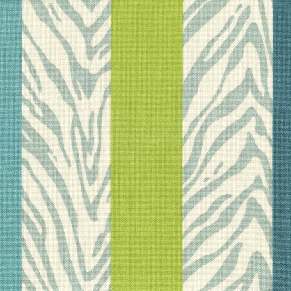 Cool Cat Stripe Palm by Kasmir Fabric 1388 100% Cotton USA 15,000 Wyzenbeek Double Rubs H: 13 4/8 inches, V:9 inches 54 - Fabric Carolina - Kasmir