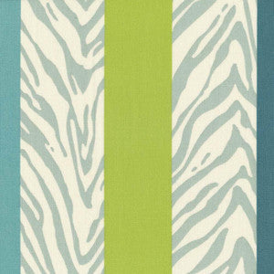 Cool Cat Stripe Palm by Kasmir Fabric