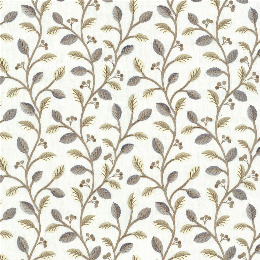 Cool Morning Arctic by Kasmir Fabric 1462 52% Cotton
48% Polyester
 INDIA 30,000 Wyzenbeek Double Rubs Horizontal: 8 5/8 inches and Vertical: 6 1/8 inches 55 - Fabric Carolina -