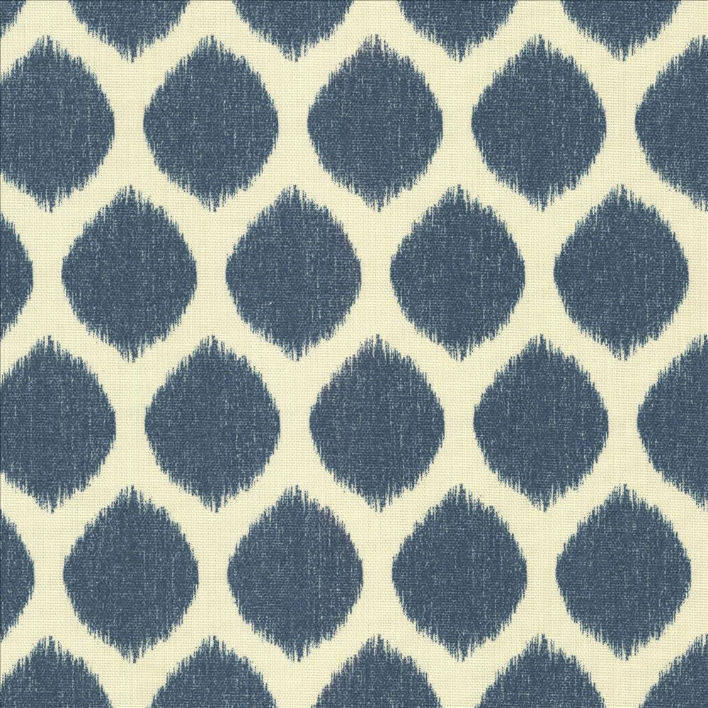 Cool Spot Blue by Kasmir Fabric 5088 100% Cotton
 UNITED KINGDOM 16,000 Martindale Cycles </p><p>Repeat: Horizontal: 2 2/8 inches and Vertical: 4 inches 54 - Fabric Carolina -