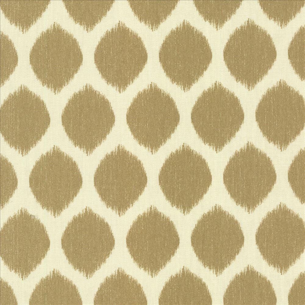 Cool Spot Gold by Kasmir Fabric 5086 100% Cotton UNITED KINGDOM 16,000 Martindale Cycles Horizontal: 2 2/8 inches and Vertical: 4 inches 54 - 56 - Fabric Carolina -