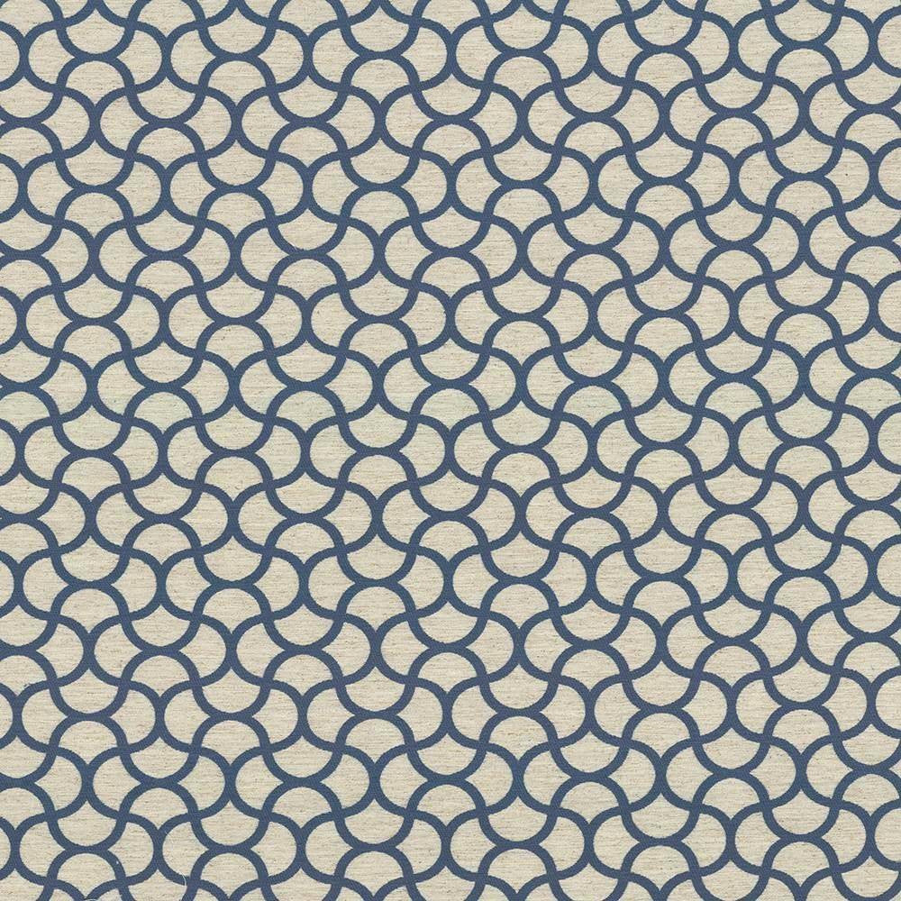Coolrain Sea by Kasmir Fabric 1441 82% Polyester 18% Linen CHINA 30,000 Wyzenbeek Double Rubs H: 4 6/8 inches, V:4 6/8 inches 57 - Fabric Carolina - Kasmir