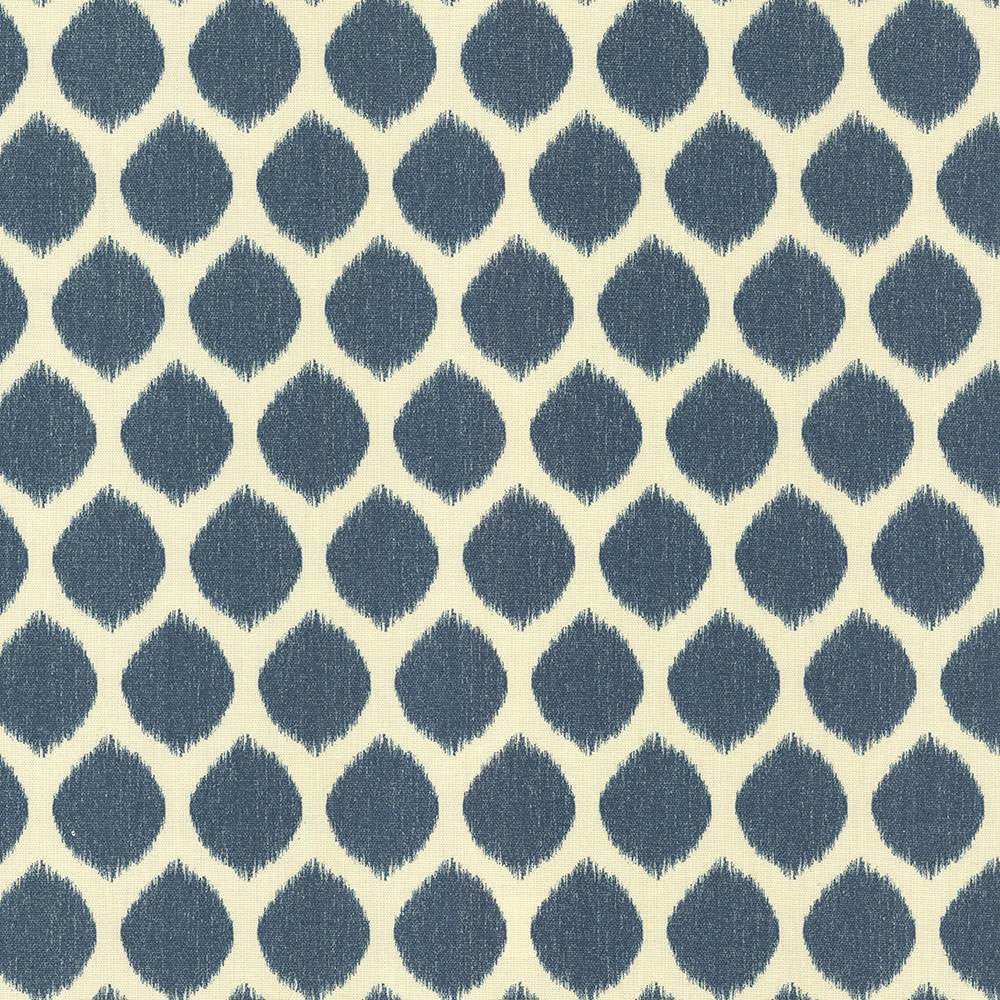 Cool Spot Blue by Kasmir Fabric 5088 100% Cotton
 UNITED KINGDOM </p><p>Repeat: Horizontal: 2 2/8 inches and Vertical: 4 inches 54 - 56 - Fabric Carolina -