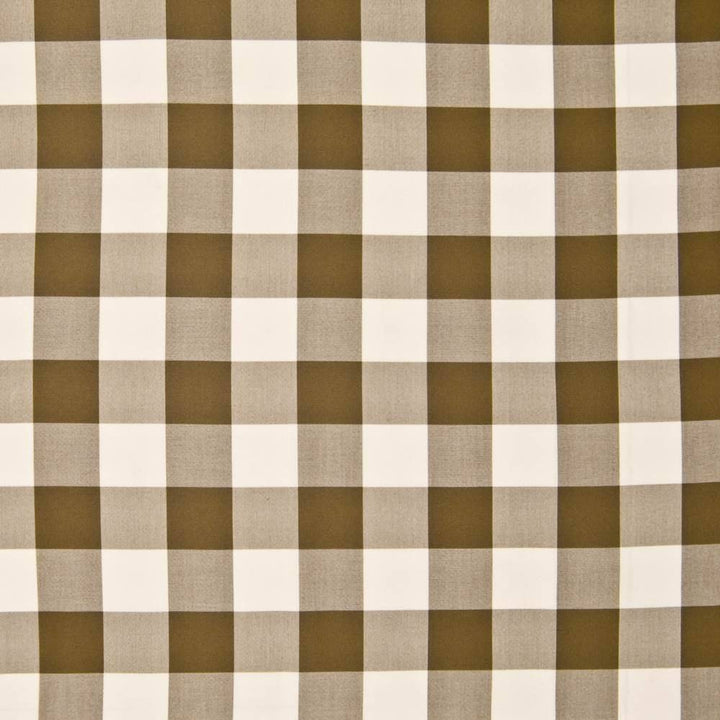 Copa Check Io Pecan by Kasmir Fabric 1395 100% High UV Polyester USA 30,000 Wyzenbeek Double Rubs H: 3 3/8 inches, V:3 3/8 inches 54 - Fabric Carolina - Kasmir