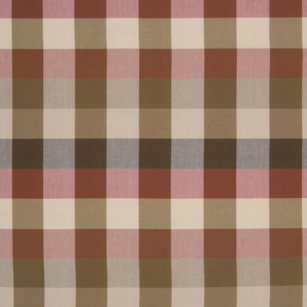 Copa Check Io Spice by Kasmir Fabric 1395 100% High UV Polyester
 USA </p><p>Repeat: Horizontal: 3 3/8 inches and Vertical: 3 3/8 inches 54 - Fabric Carolina -