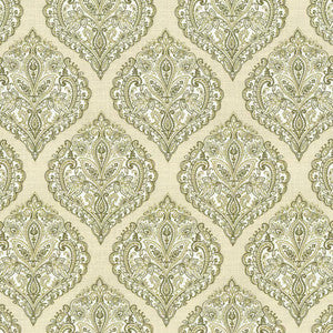 Copa Damask Moss by Kasmir Fabric