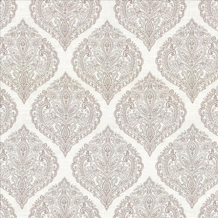 Copa Damask Parchment by Kasmir Fabric 5062 55% Linen
45% Rayon
 CHINA 15,000 Wyzenbeek Double Rubs Horizontal: 14 3/8 inches and Vertical: 14 5/8 inches 54 - Fabric Carolina -