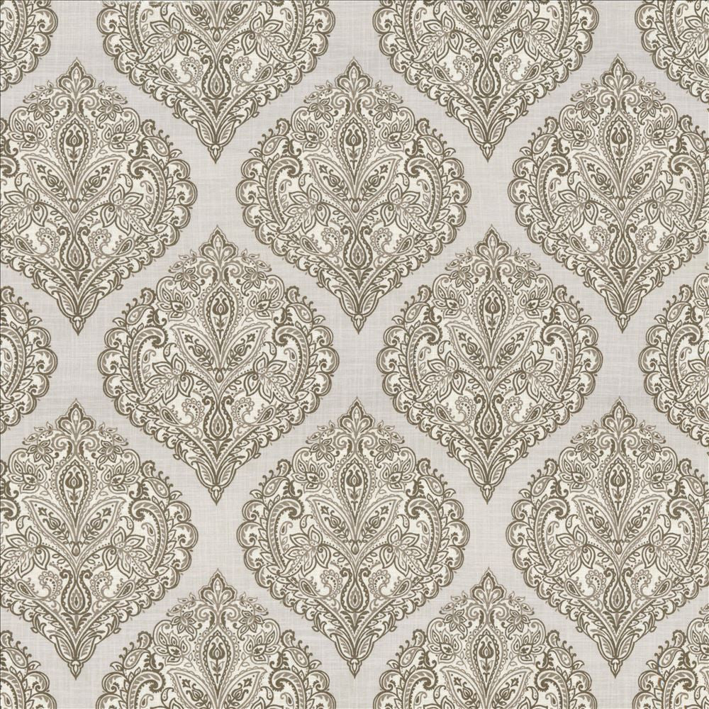 Copa Damask Smoke  by Kasmir Fabric See sample 55% Linen
45% Rayon
 CHINA 15,000 Wyzenbeek Double Rubs </p><p>Repeat: Horizontal: 14 3/8 inches and Vertical: 14 5/8 inches 54  - Fabric Carolina -