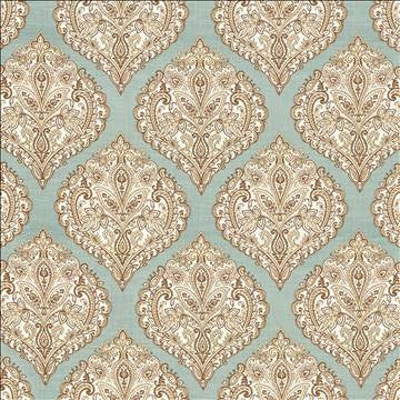 Copa Damask Spray by Kasmir Fabric 5065 55% Linen 45% Rayon CHINA 15,000 Wyzenbeek Double Rubs H: 14 3/8 inches, V: 14 5/8 inches 54 - 55 - Fabric Carolina - Kasmir
