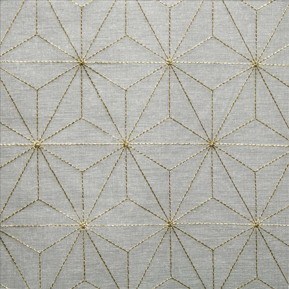 Copernicus Gold Leaf  by Kasmir Fabric 1475 100% Polyester  TURKEY  </p><p>Repeat: Horizontal: 3 2/8 inches and Vertical: 6 3/8 inches 59  - Fabric Carolina -