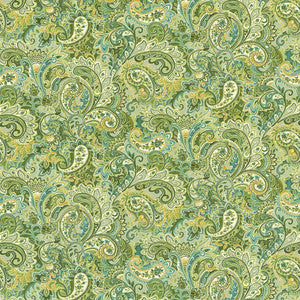Copley Garden Aqua Forest by Kasmir Fabric