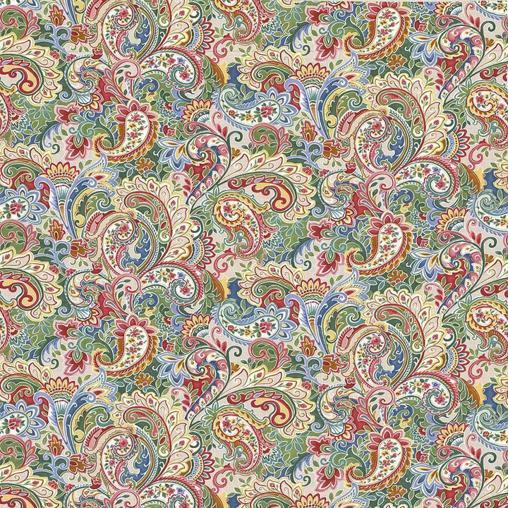 Copley Garden Summer by Kasmir Fabric 1418 100% Cotton PAKISTAN 15,000 Wyzenbeek Double Rubs H: 54 inches, V:25 2/8 inches 54 - 55 - Fabric Carolina - Kasmir