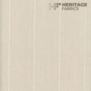 Copley Stripe Whitelinen By Roth & Tompkins Fabric
