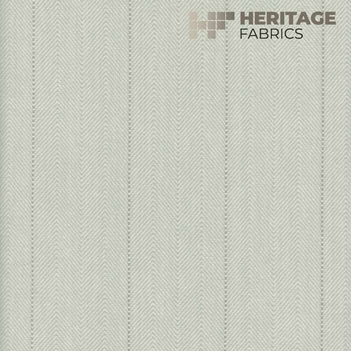 Copley Stripe Aloe by Heritage Designer Fabric - 100% Cotton India 15,000 Horizontal: 2.3" and Vertical: N/A 54" - Swanky Fabrics -