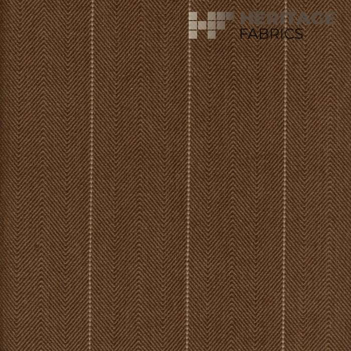 Copley Stripe Bark by Heritage Fabric - 100% Cotton India 15,000 Horizontal: 2.3" and Vertical: N/A 54" - Fabric Carolina -