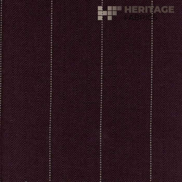 Copley Stripe Black by Heritage Designer Fabric - 100% Cotton India 15,000 Horizontal: 2.3" and Vertical: N/A 54" - Swanky Fabrics -