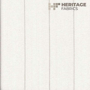 Copley Stripe Ivory by Roth & Tompkins Fabric