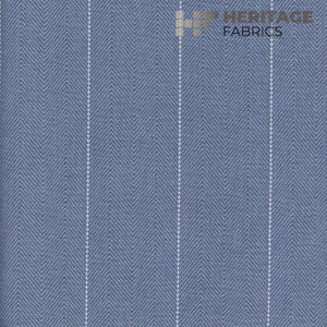 Copley Stripe Lake by Roth & Tompkins Fabric
